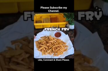 French Fry Recipe. #subscribemychannel #coking #viral