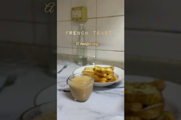 French toast( simple bread recipe)#shortsfeed #food #cooking