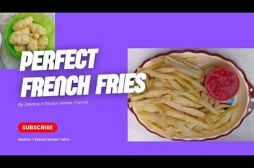 HOW TO COOK FRENCH FRIES AT HOME.EASY WAY TO MAKE CHIPS.