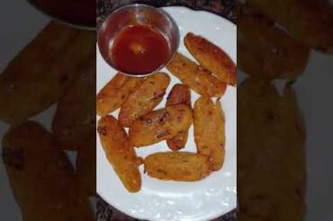 Poha and Aloo se banaye Crispy and tasty French Fries||#shortvideo #kamatkirasoi