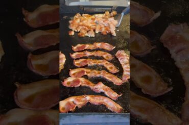 Chicken bacon ranch french bread #cooking #blackstone #outdoorcooking #grilling