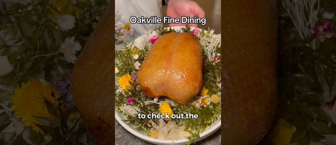 The only Michelin-starred restaurant in Oakville #toronto #foodie #torontolife #oakville