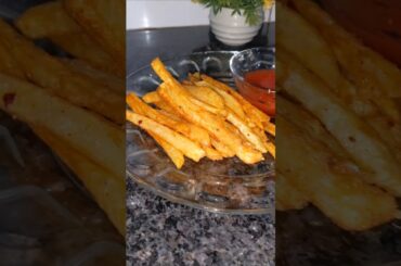 Easiest french fries recipe #healthyfood #cooking #food #french #fries #recipe