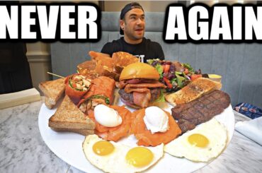 TRYING THIS BREAKFAST EATING CHALLENGE WAS PURE TROUBLE | Joel Hansen