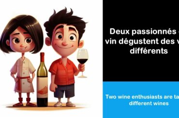 Say it in French I Two wine enthusiasts are tasting different wines