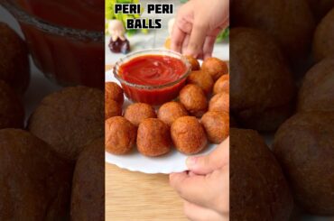 Viral Peri Peri Balls #shorts #periperimasala #snacks #potatosnacks #periperibites #shortsfeed