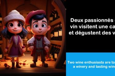 Say it in French I Two wine enthusiasts are touring a winery and tasting wines