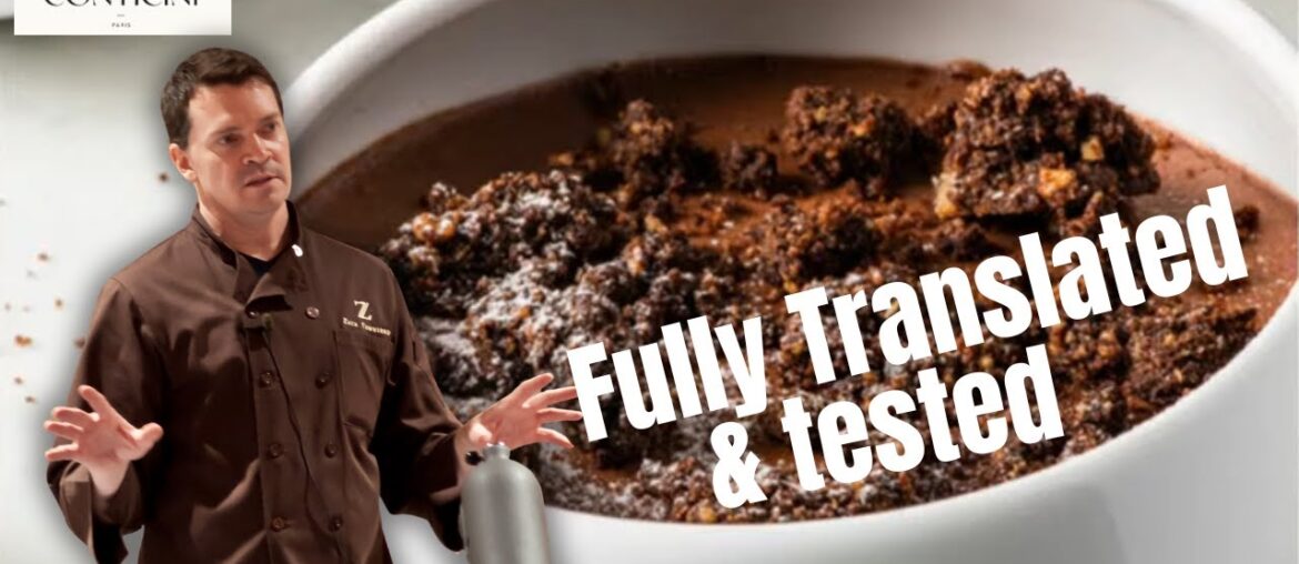 Master Philippe Conticini’s Iconic Chocolate Mousse Recipe | French Pastry Chef Techniques Revealed