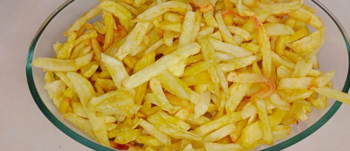 How to Make French Fries (Chips) at Home | Crispy/Crunchy & Delicious | Simple Fries Recipe