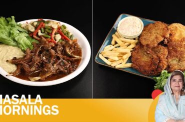 Best Of Masala Mornings | French Chicken Cutleus & New Orleans Chops | Shireen Anwar | Masala Tv