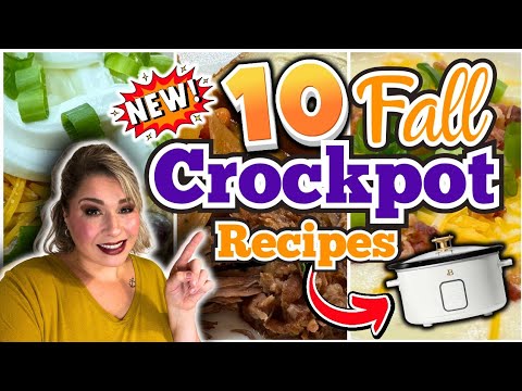 10 BEST MIND-BLOWING FALL CROCKPOT Recipes you MUST TRY! | EASY Comfort Meals! 10 BEST MIND-BLOWING FALL CROCKPOT Recipes you MUST TRY! | EASY Comfort Meals!