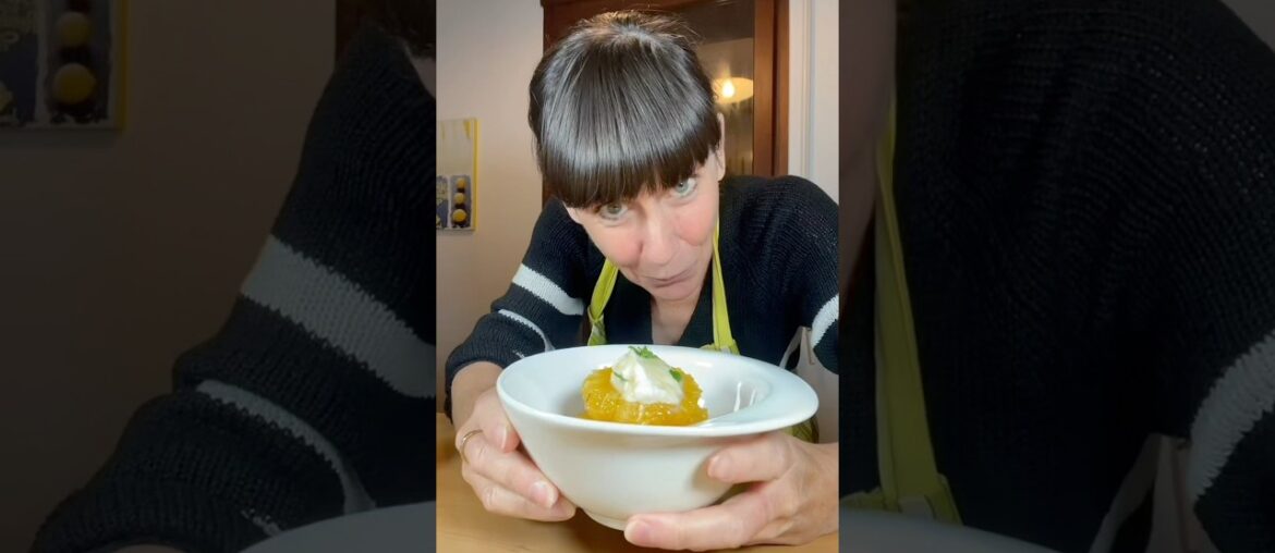 COOKING FRENCH RECIPES ORANGES AU CARAMEL #alychalloner #cooking #recipe #french #shorts