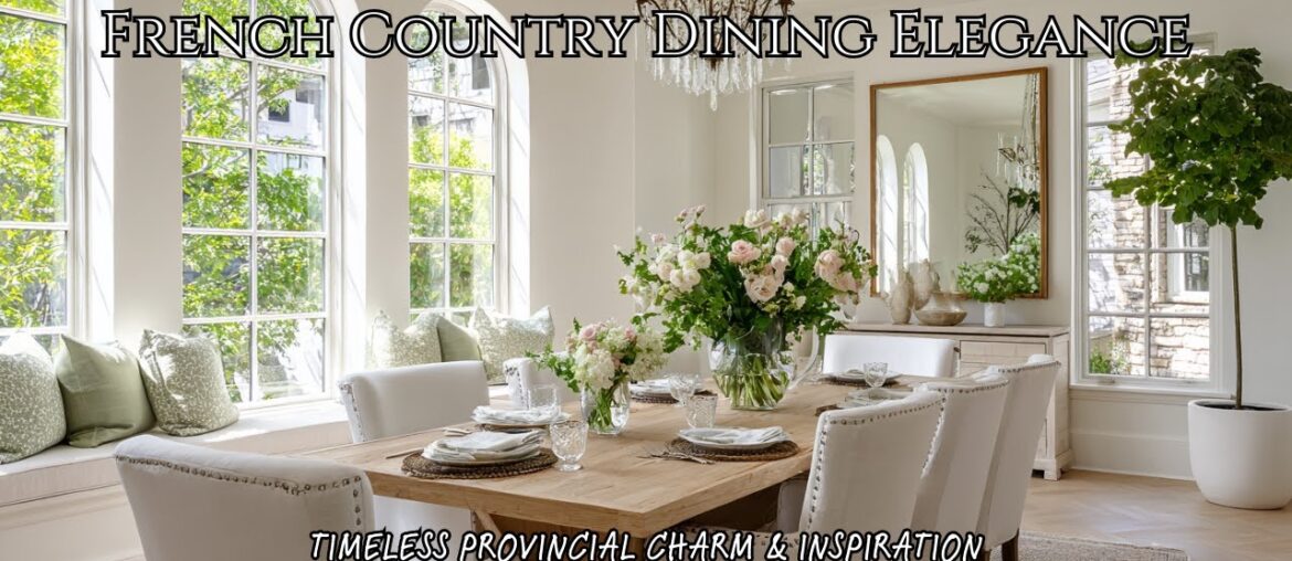 Pierre Deux: French Dining Room Setup with Provincial Elegance Pierre Deux: French Dining Room Setup with Provincial Elegance