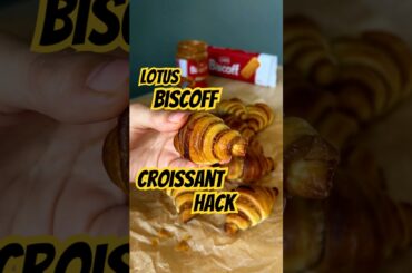 Lotus Biscoff Croissant Hack You NEED to Try
