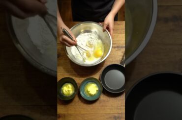 French Pancake Recipe | Easy & Delicious Breakfast Idea | Quick Pancakes  #cookingshorts #cooking