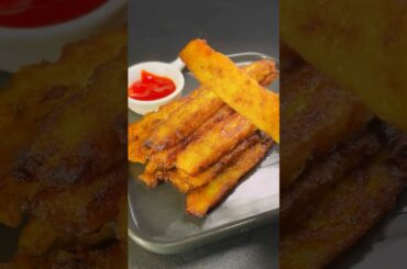 Fry crispy French fries at home #breakfastfood #heathybreakfast #cooking #potato #potatochips