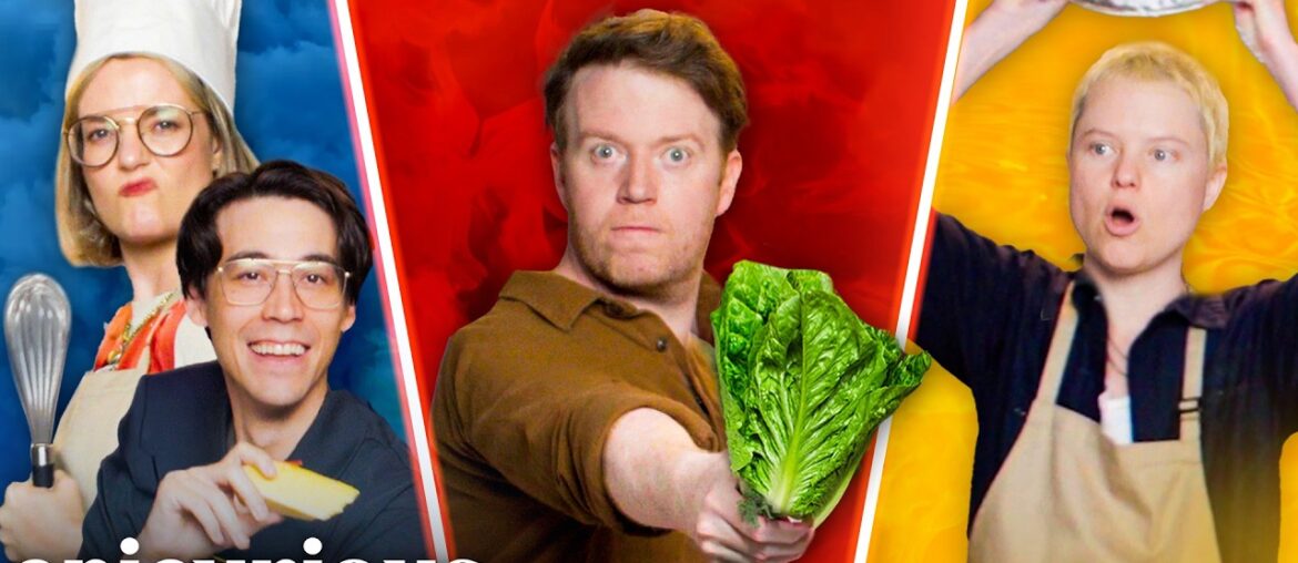 Brennan Lee Mulligan and the 'Dimension 20' Cast Test Their Basic Culinary Skills | Epicurious