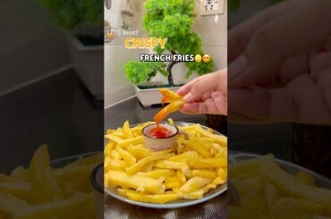 Perfect Crispy Fries in Minutes | French Fries Recipe #shorts