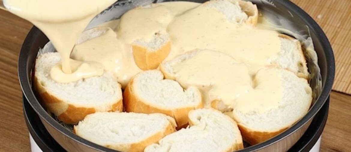 Do not throw your stale bread away! Try this easy, budget-friendly and delicious recipe!