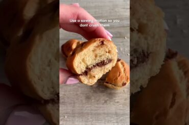 Delicious Nutella stuffed brioche french toast bites! Tutorial