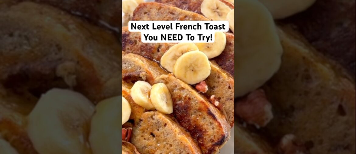 Banana Bread French Toast Recipe-Cozy Weekend Brunch #shorts #recipe #bananabread #brunch #breakfast