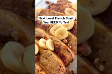 Banana Bread French Toast Recipe-Cozy Weekend Brunch #shorts #recipe #bananabread #brunch #breakfast