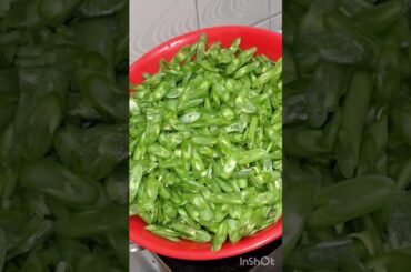 French beans Green #veg #recipe