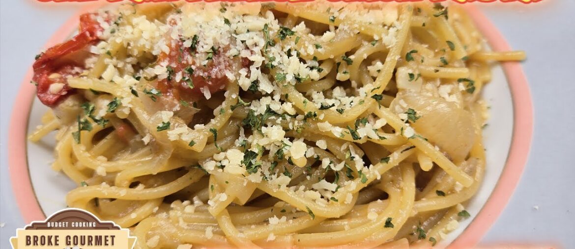 One Pan French Onion Pasta | Broke Gourmet Style One Pan French Onion Pasta | Broke Gourmet Style