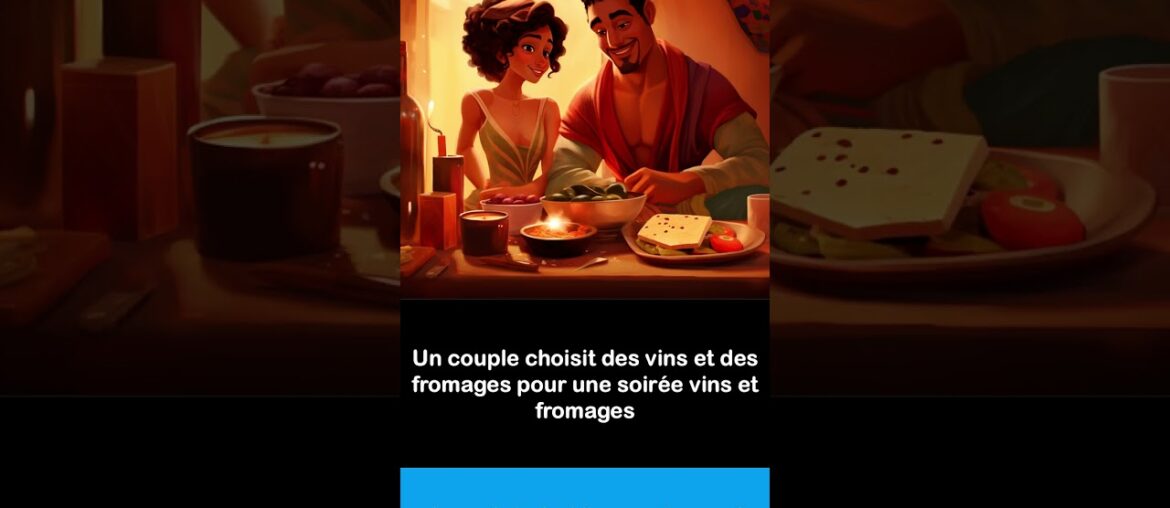 Say it in French I A couple is deciding on wines and cheeses for a wine and cheese night