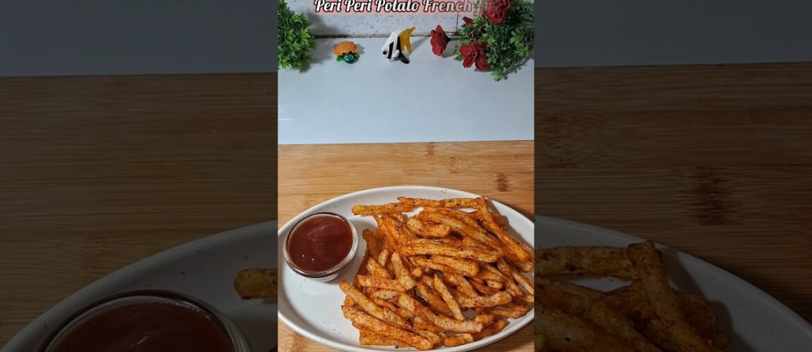 Recipe of Instant Peri Peri French fries | #shorts #recipe