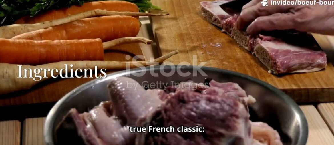 Classic Boeuf Bourguignon (French) Preparation