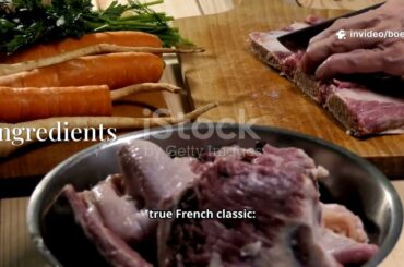 Classic Boeuf Bourguignon (French) Preparation