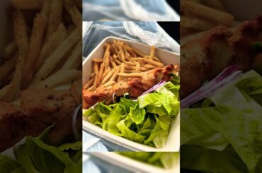 *hot* Kebab Guy vs Crunchy Salad & French Fries *Review*