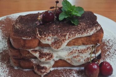 Homemade Tiramisu French Toast Recipe || French Toast Tiramisu || Tiramisu French Toast Recipe ||