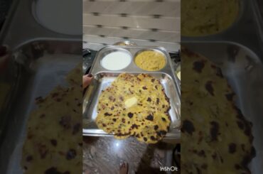 Breakfast Recipes Sweet potato paratha#youtubeshorts  #shortsfeed #shortvideo #viral #trending