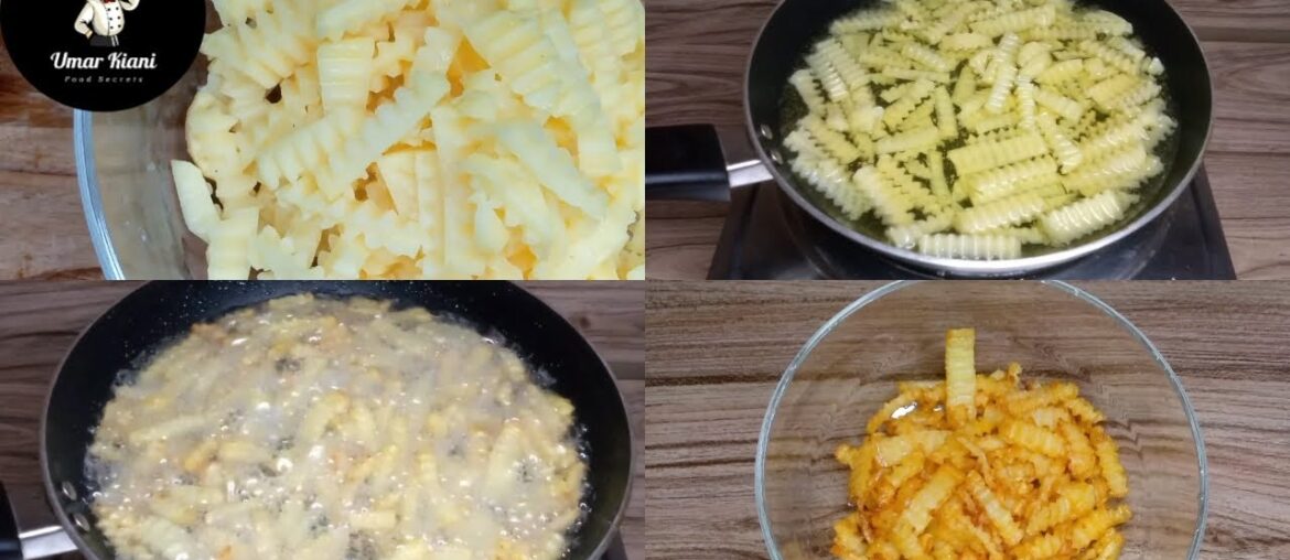 French Fries Recipe | French Fry Recipe | Fries Recipe By Umar Kiani Food Secrets