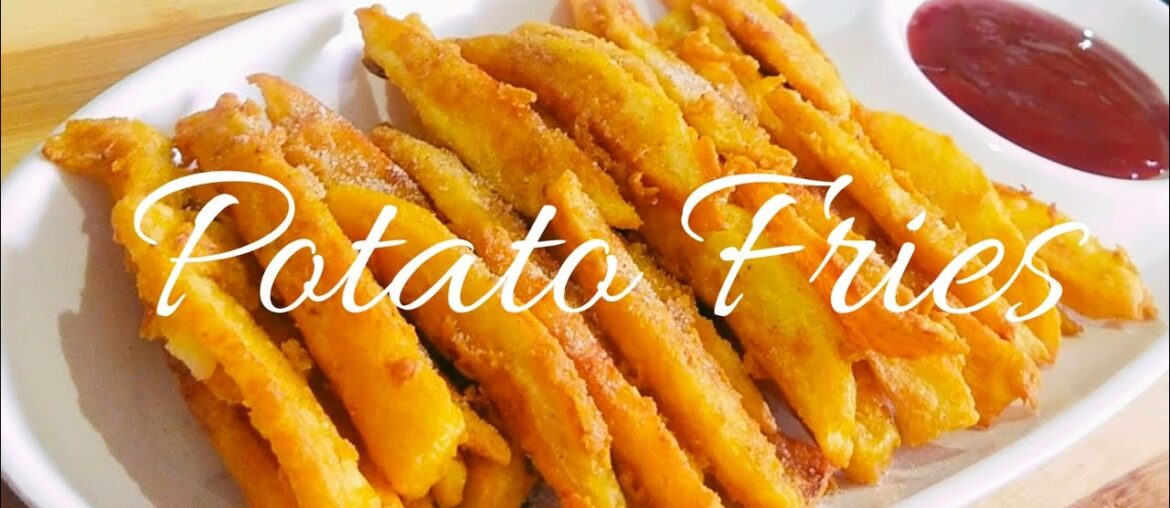 French Fries Recipe | Homemade Crispy French Fries | Peri Peri masala |#CookingwithKR