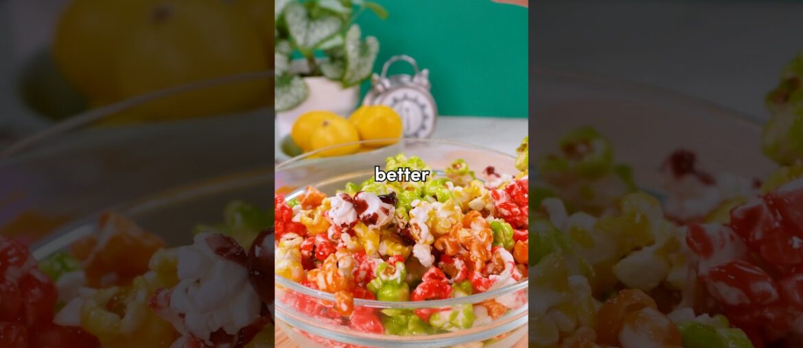 Is this SKITTLES POPCORN worth the MESS? Is this SKITTLES POPCORN worth the MESS?