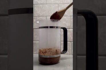 How to Make Amazing Coffee With a French Press #shorts