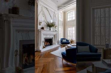 Navy Velvet  French Luxury Interior Design Excellence Aspire Interiors
