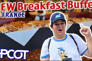 Trying the Parisian breakfast at Chefs de France | Food & Wine Festival 2025