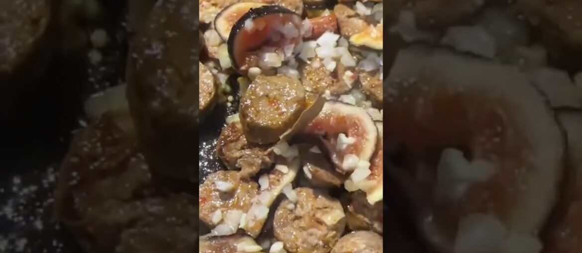 Chorizo in Red Wine Fig Sauce #yum #cooking #recipe Chorizo in Red Wine Fig Sauce #yum #cooking #recipe