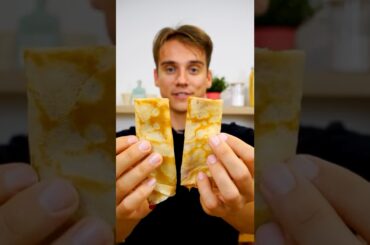 Fluffy French Crepes Recipe | Easy & Soft Pancakes