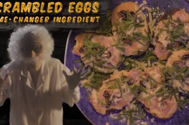 Scrambled Eggs Keto Breakfast Taken to the Next Level - Egg-citing Morning