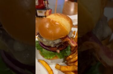 TRIPLE DECKER BURGER & FRIES#food#foodie#yummy#viral#video#trending#shorts#short#viralvideo#travel