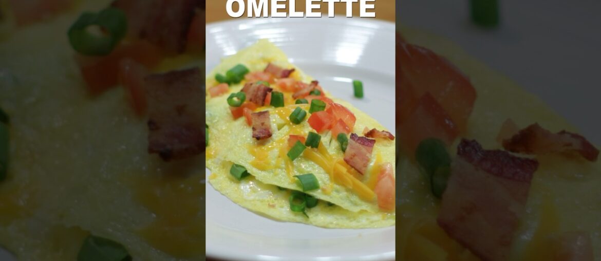 Easy Omelet (Omelette) recipe #shorts Easy Omelet (Omelette) recipe #shorts