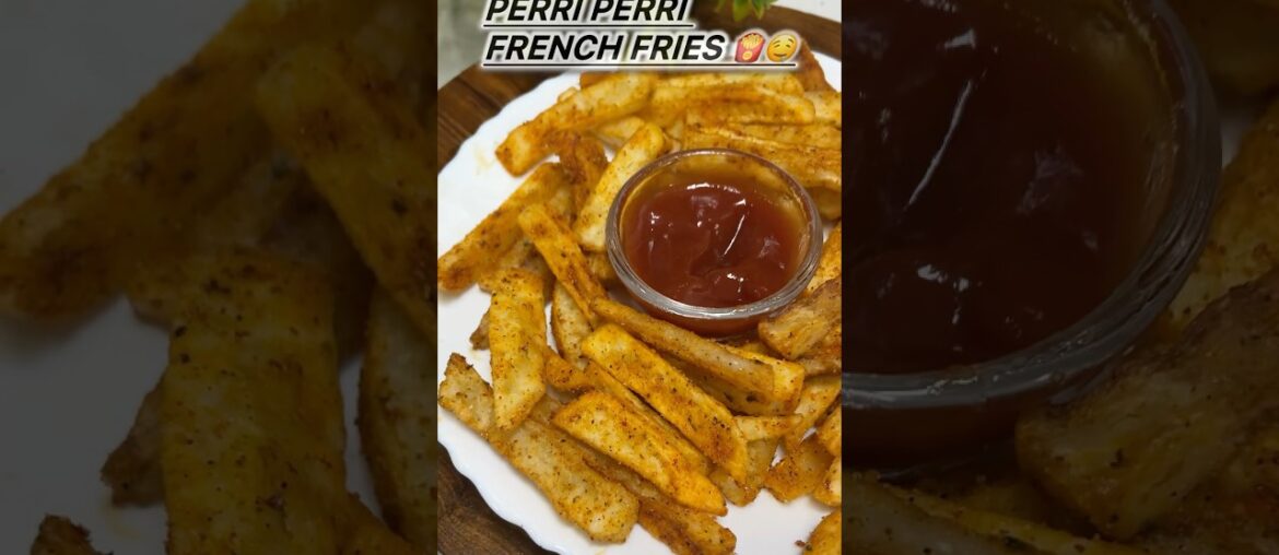 Recipe of Peri Peri French Fries #shorts #viral #frenchfries #potato #snacks #shortsfeed