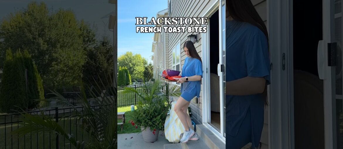 You need to try these! #blackstone #blackstonegriddle #frenchtoast #blackstonecooking #breakfast