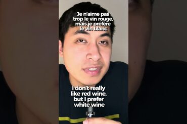 Talking about your preferences in FRENCH