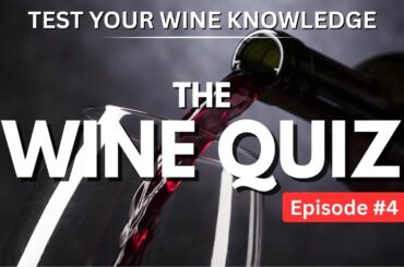 Test your WINE Knowledge with our QUIZ - WSET style wine questions (Episode #4)